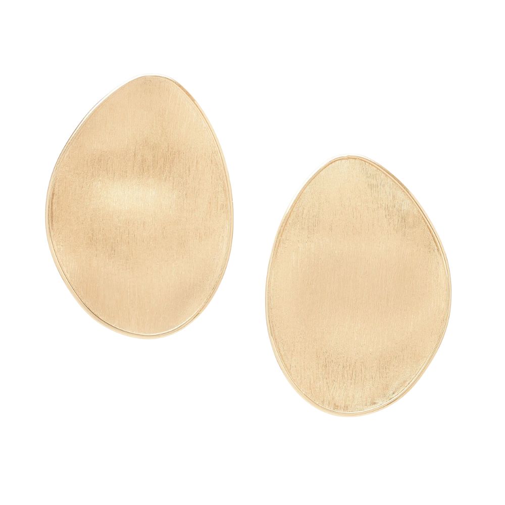 Marco Bicego Lunaria Collection 18k Yellow Gold Large Petal Earrings